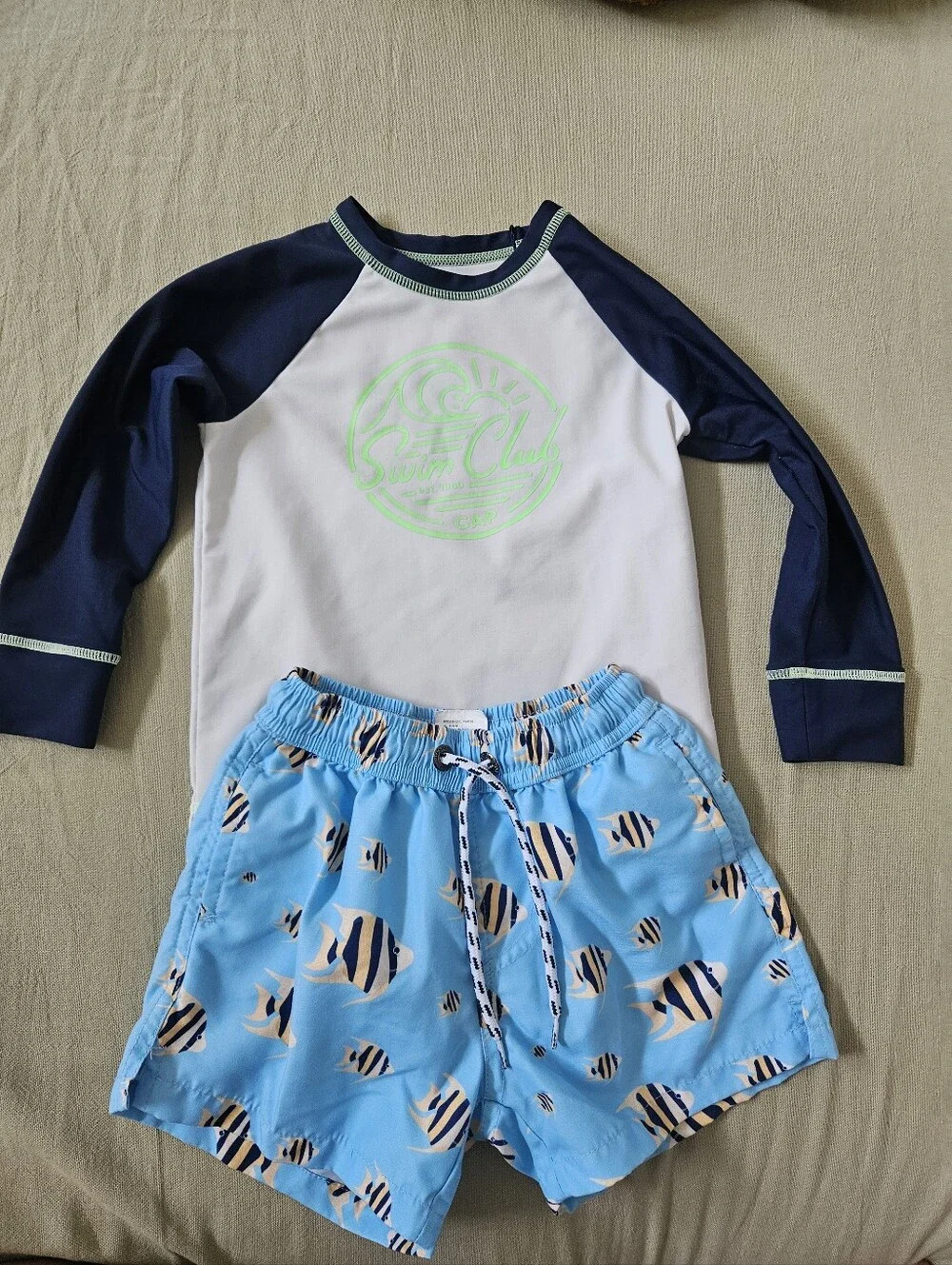 Toddler Boy 2T Swimwear Bundle - Cat & Jack, Baby Gap & Snapper Rock 6-Piece